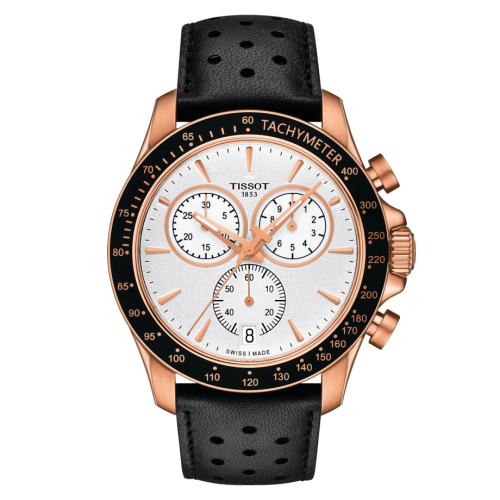 Tissot V8 Quartz Chronograph Rose Gold / Silver